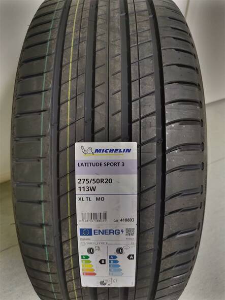 255/50R19 107W Michelin LATITUDE SPORT 3 XL ZP DOT: 2025 - Henkilöauton kesärenkaat - 5869 - 1