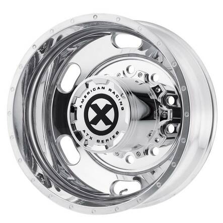 AO402 Polished - Rear 8,25x5 10/285,75 ET-167 CB220,1 60° - Alumiinivanteet - 277399 - 1