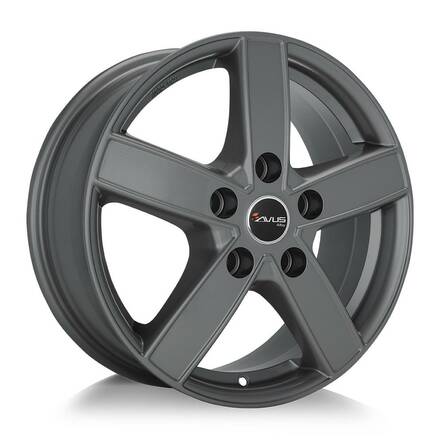 AVUS AC-V51 Matt Anthracite 7x17 5/120 ET55 CB65,1 R14 - Alumiinivanteet - 299019 - 1