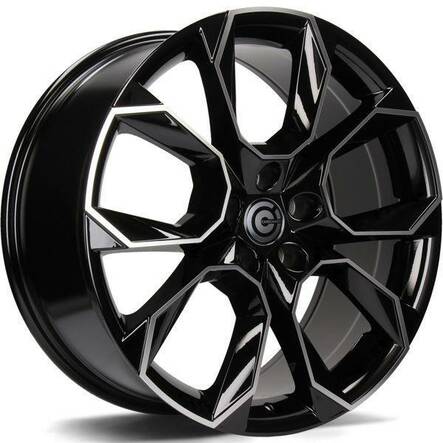 Beast Black Front Polished 7x17 5/112 ET43 CB57.1 60° - Alumiinivanteet - 313579 - 1
