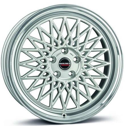 B silver rim polished 8x18 5/114,3 ET40 CB72.5 60° - Alumiinivanteet - 313909 - 1
