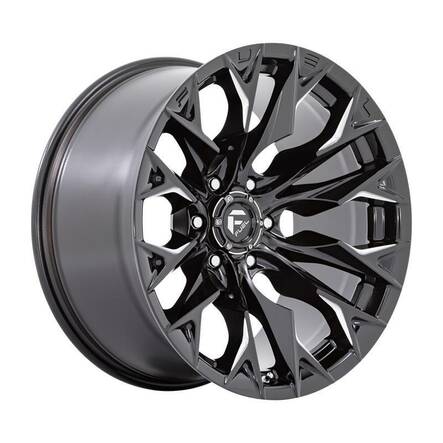 D803 FLAME GLOSS BLACK MILLED 10x20 8/180 ET-18 CB124.2 60° - Alumiinivanteet - 323589 - 1
