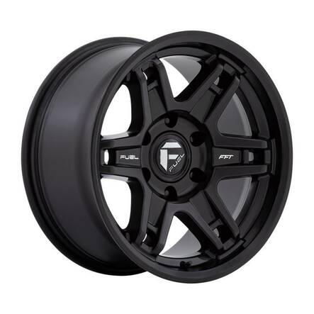 D836 SLAYER MATTE BLACK 8,5x17 6/135 ET1 CB87.1 60° - Alumiinivanteet - 313349 - 1
