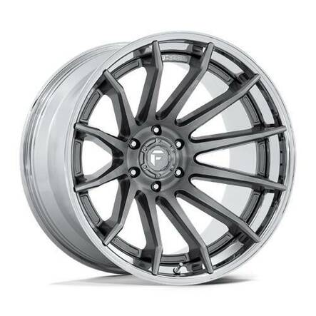 FC403 BURN PLATINUM W/ CHROME LIP 10x20 5/127 ET-18 CB71.5 60° - Alumiinivanteet - 336309 - 1