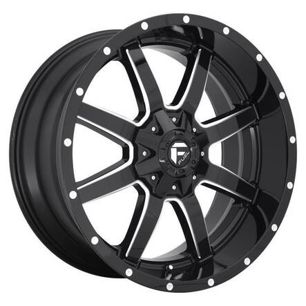 FC610 GLOSS BLACK MILLED 10x20 5/139,7/150 ET-18 CB110.1 60° - Alumiinivanteet - 245839 - 1