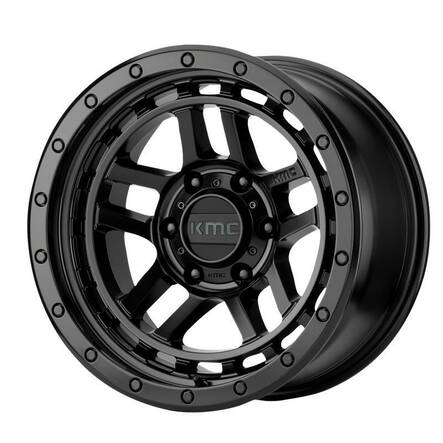KM540 Satin Black 8,5x17 6/120 ET18 CB66.9 60° - Alumiinivanteet - 267859 - 1