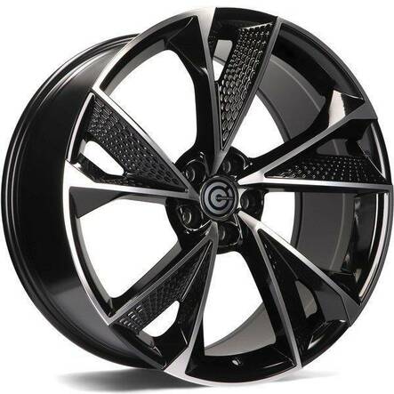 Luxury Black Front Polished 9x20 5/112 ET30 CB66.5 60° - Alumiinivanteet - 320149 - 1