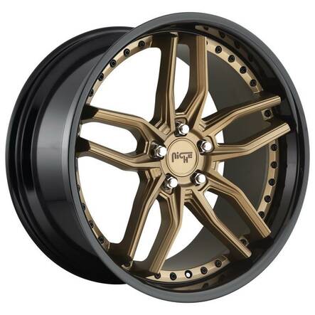 NC195 MATTE BRONZE BLACK BEAD RING 9,5x19 5/114,3 ET35 CB72.6 60° - Alumiinivanteet - 254059 - 1