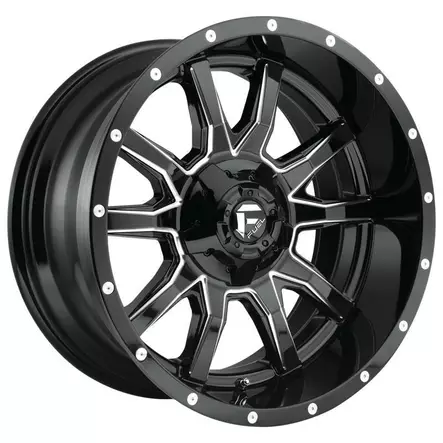 FC627 GLOSS BLACK MILLED 10x20 5/114,3/127 ET-18 CB78.1 60° - Alumiinivanteet - 248059 - 1