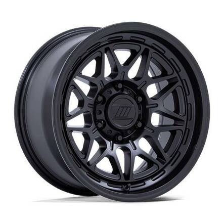PA202 BASECAMP MATTE BLACK 8,5x17 5/127 ET0 CB71.5 60° - Alumiinivanteet - 338409 - 1