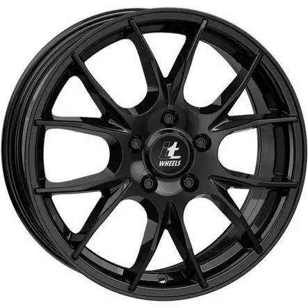 KIRA Black 8x18 5/108 ET42 60° - Alumiinivanteet - 360399 - 1