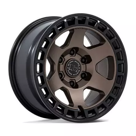 BR022 BAHARI BURNT BRONZE W/ MATTE BLACK LIP 9x17 6/139,7 ET40 CB106.1 60° - Alumiinivanteet - 372149 - 1