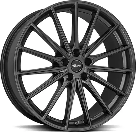 BROCK B43 Cosmic Grey Matt 10x20 5x112 ET39 CB66.6 60° 1050 kg - Alumiinivanteet - 366919 - 1