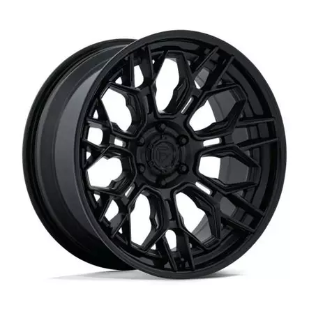FC409 HIVE MATTE BLACK W/ GLOSS BLACK LIP 10x20 6/139,7 ET-18 CB106.1 60° - Alumiinivanteet - 368779 - 1
