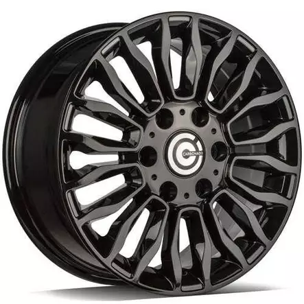 Might Black Glossy 7x16 6/130 ET50 CB84.1 60° - Alumiinivanteet - 352019 - 1