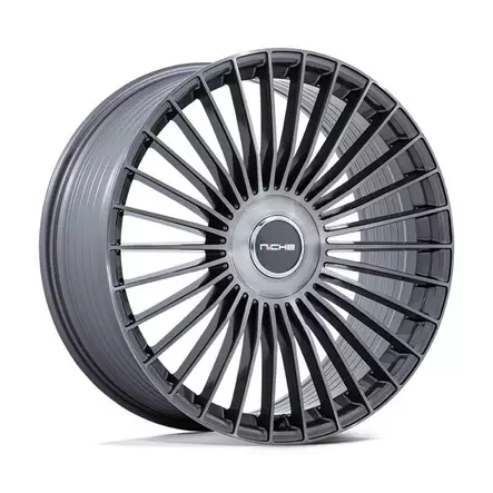 NC282 SERENE GLOSS TITANIUM BRUSHED 10,5x21 5/112/120 ET38 CB72.6 60° - Alumiinivanteet - 342139 - 1