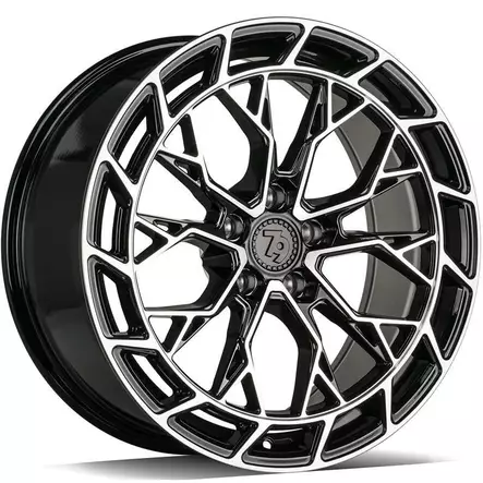 SCF-Z Black Front Polished 8x18 5/108 ET40 CB67.1 60° - Alumiinivanteet - 363359 - 1