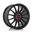 AVUS AC-M09 Black Red Cap 8,5x19 5/112 ET35 CB72,6 60° - Alumiinivanteet - 310279 - 1