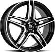 BROCK RCD17 Black Full Pol 7,5x17 5/112 ET36 CB66.6 R14 - Alumiinivanteet - 250409 - 1
