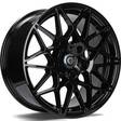 Crazy Black Glossy 8,5x19 5/120 ET35 CB72.6 60° - Alumiinivanteet - 313769 - 1