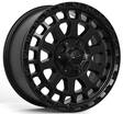 D210 Flatblack. 8x17 5/118/130 ET48 CB84.1 60° - Alumiinivanteet - 333599 - 1