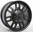 D21 Flatblack 8x17 5/120/127 ET20 CB74,1 60° - Alumiinivanteet - 35559 - 1