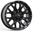 D357 Flatblack milled rivets 8,5x17 8/165,1 ET10 CB125,1 60° - Alumiinivanteet - 317309 - 1