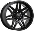 D62 Flatblack 9x20 6/139,7 ET25 CB106.1 60° - Alumiinivanteet - 234809 - 1