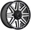 D68 Flatblack machined face 9x20 6/114,3 ET25 CB66.1 60° - Alumiinivanteet - 206799 - 1