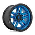 D790 AMMO BLUE W/ BLACK LIP 10x20 5/127 ET-18 CB71,5 60° - Alumiinivanteet - 299089 - 1