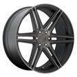 DC123 MATTE BLACK DOUBLE DARK TINT 10x24 6/139,7 ET30 CB78,1 60° - Alumiinivanteet - 251219 - 1