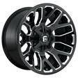 FC623 GLOSS BLACK MILLED 9x20 5/139,7/150 ET1 CB110,1 60° - Alumiinivanteet - 246749 - 1
