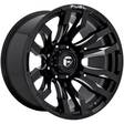 FC673 GLOSS BLACK MILLED 8,25x20 8/165,1 ET-240 CB121.5 60° - Alumiinivanteet - 273039 - 1