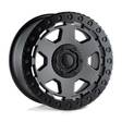 FORSCHER MATTE GUNMETAL W/ BLACK LIP EDGE 9x20 5/112 ET10 CB66,6 60° - Alumiinivanteet - 325599 - 1