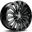 Hamburg Black Glossy 8x18 5/112 ET48 CB66,6 60° - Alumiinivanteet - 314459 - 1