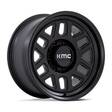 KM451 MESA FORGED MONOBLOCK SATIN BLACK 9x18 8/170 ET-12 CB125.1 60° - Alumiinivanteet - 338809 - 1