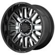 MO802 GLOSS BLACK MACHINED W/ GRAY TINT 9x20 6/139,7 ET0 CB106,1 60° - Alumiinivanteet - 327369 - 1
