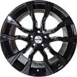 Nano 5755 Glossy Black 9x20 5/120 ET40 CB72,6 VW T5/T6 ERÄ 60° - Alumiinivanteet - 316609 - 1