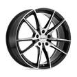 P0A GLOSS BLACK W/ MACHINED CUT FACE 8x19 5/112 ET32 CB72,1 60° - Alumiinivanteet - 336799 - 1