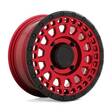 PARKER UTV CANDY RED W/ BLACK LIP 7x15 4/137 ET36 CB106,1 60° - Alumiinivanteet - 325029 - 1