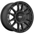 RC159 MATTE BLACK 8,5x19 5/100/112 ET45 CB66,6 60° - Alumiinivanteet - 294559 - 1