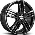 RONAL R58 Black Rim Lip Cut 8x20 5/105 ET40 CB56,6 60° - Alumiinivanteet - 335659 - 1