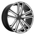 S255 FLEX GLOSS BLACK MILLED 10x26 5/127 ET10 CB78,0 60° - Alumiinivanteet - 280789 - 1