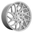 S261 G.O.A.T. SILVER BRUSHED FACE 9x22 5/114,3 ET35 CB72,6 60° - Alumiinivanteet - 327649 - 1