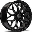SV-K Black Glossy 8,5x19 5/114,3 ET40 CB73.1 60° - Alumiinivanteet - 314399 - 1