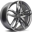 Style Anthracite Front Polished 7,5x17 5/112 ET35 CB66.5 60° - Alumiinivanteet - 313859 - 1