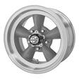 VN105 Torq Thrust Gray Machined Lip 4,5x15 5/114,3 ET-15 CB83.1 60° - Alumiinivanteet - 238769 - 1