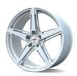 Venue Nord5 Gloss Silver 8,5x20 5/112 ET33 CB66,6 60° - Alumiinivanteet - 307699 - 1