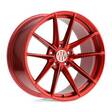 ZUFFEN CANDY RED 10,5x22 5/130 ET56 CB71,5 60° - Alumiinivanteet - 299099 - 1