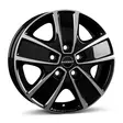BORBET CWG black polished 6x16 5/118 ET68 CB71,1 60° - Alumiinivanteet - 340079 - 1